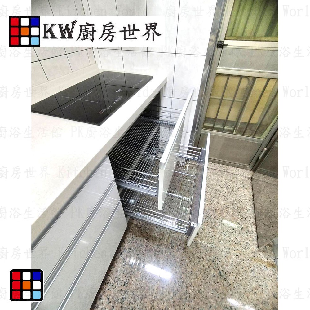 【KW廚房世界】系統廚具 廚房設計 客製化 廚櫃 流理台 工廠直營 一字型流理台 人造石檯面, , large