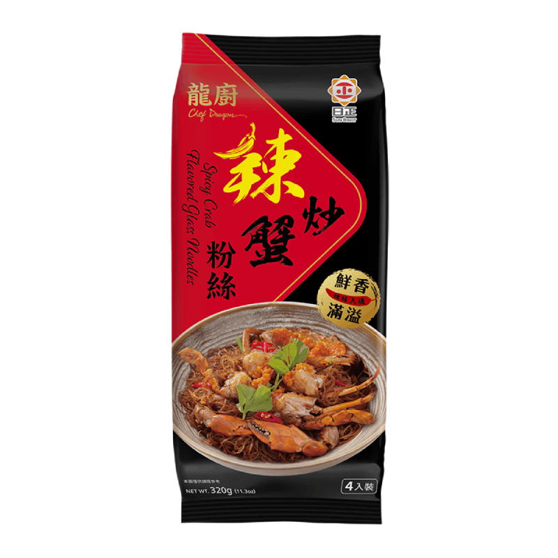 日正龍廚辣炒蟹粉絲320g, , large