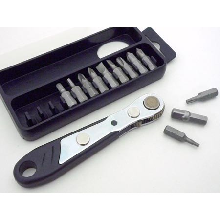 【現貨/含稅】STAND 仕典工具 口袋型棘輪扳手工具組 00150027 棘輪扳手, , large