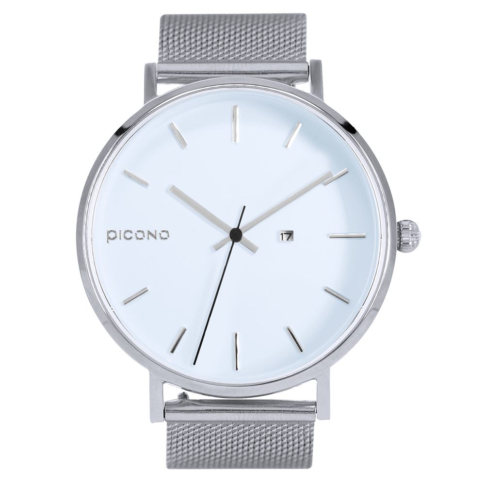 【PICONO】FETUR collection quickly release stainless steel strap watch-Blue / FE-12604, , large