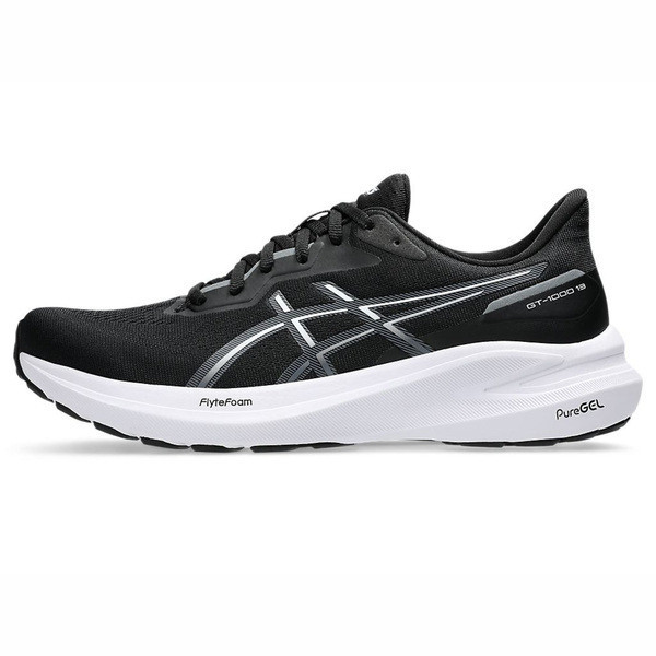 Asics Gt-1000 13 男 慢跑鞋 運動 休閒 輕量 支撐 緩衝 彈力 黑 白 [1011B858-003], , large