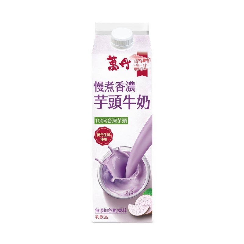 萬丹芋頭牛奶 936ml, , large