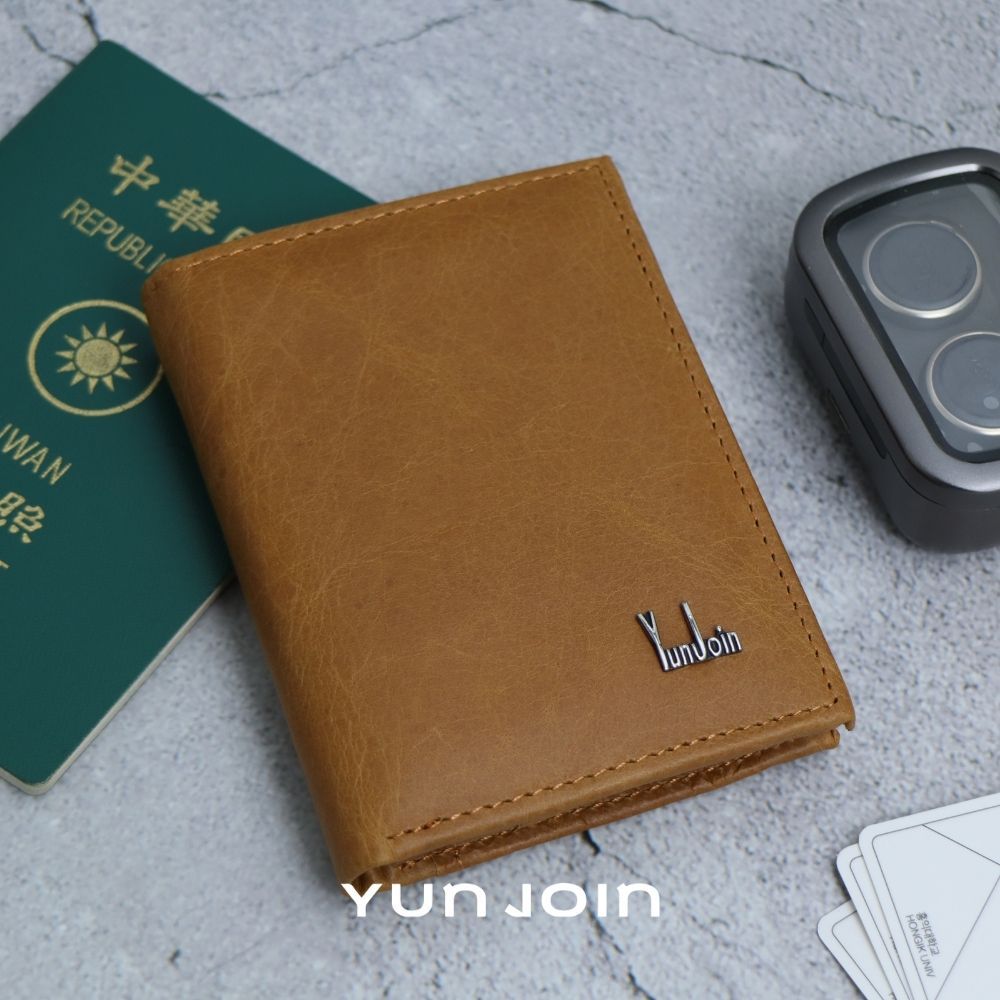 【YUNJOIN】Eterna Upright leather short wallet, , large