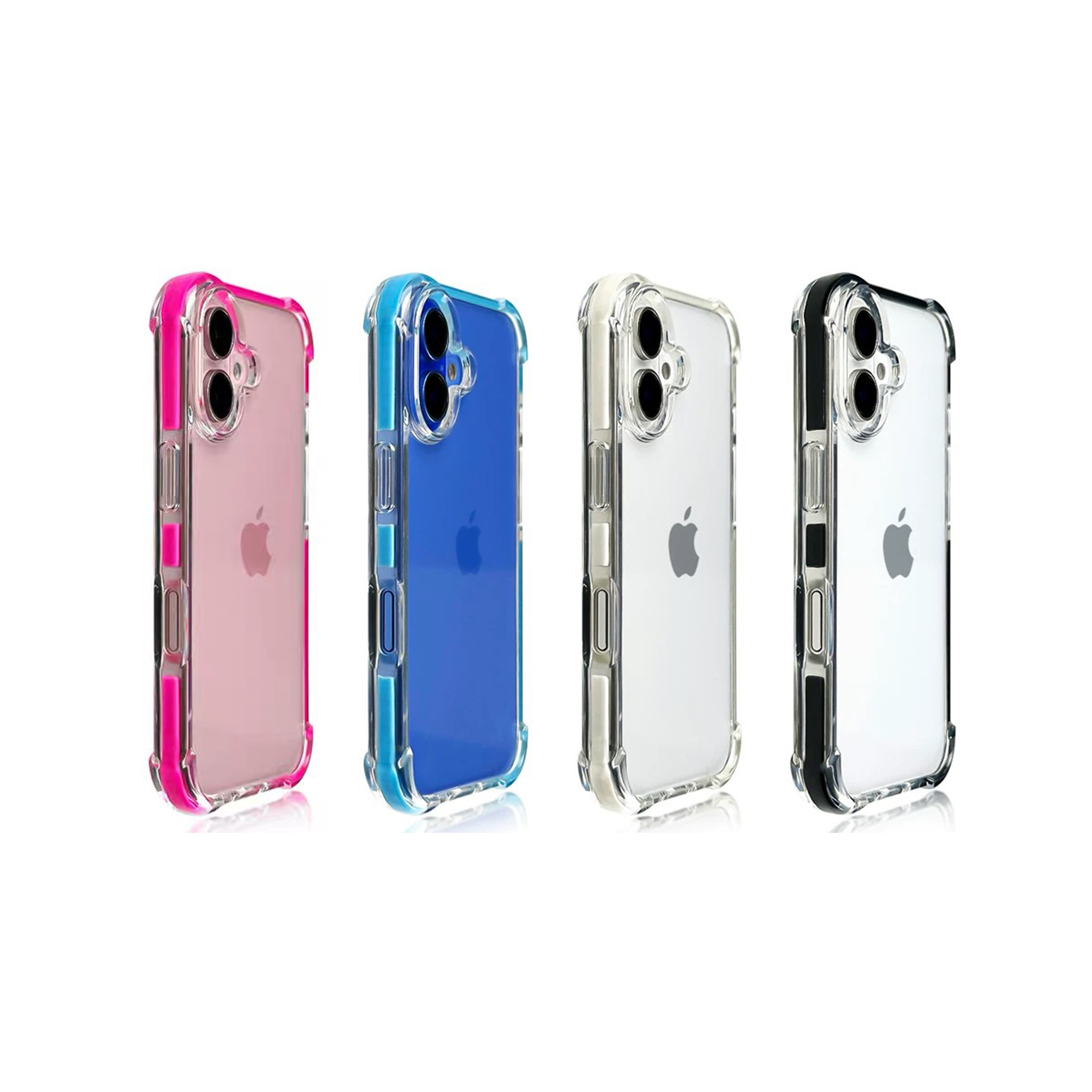【山水之寶】iphone 17e/16e/16/16plus/16pro/16promax 手機殼 防摔殼四角氣囊雙料超彈防摔殼, , large