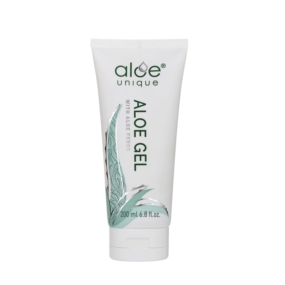 aloe unique 優尼客 開普蘆薈凝膠 200ml 曬後 舒緩 蘆薈膠 保濕 敷臉, , large