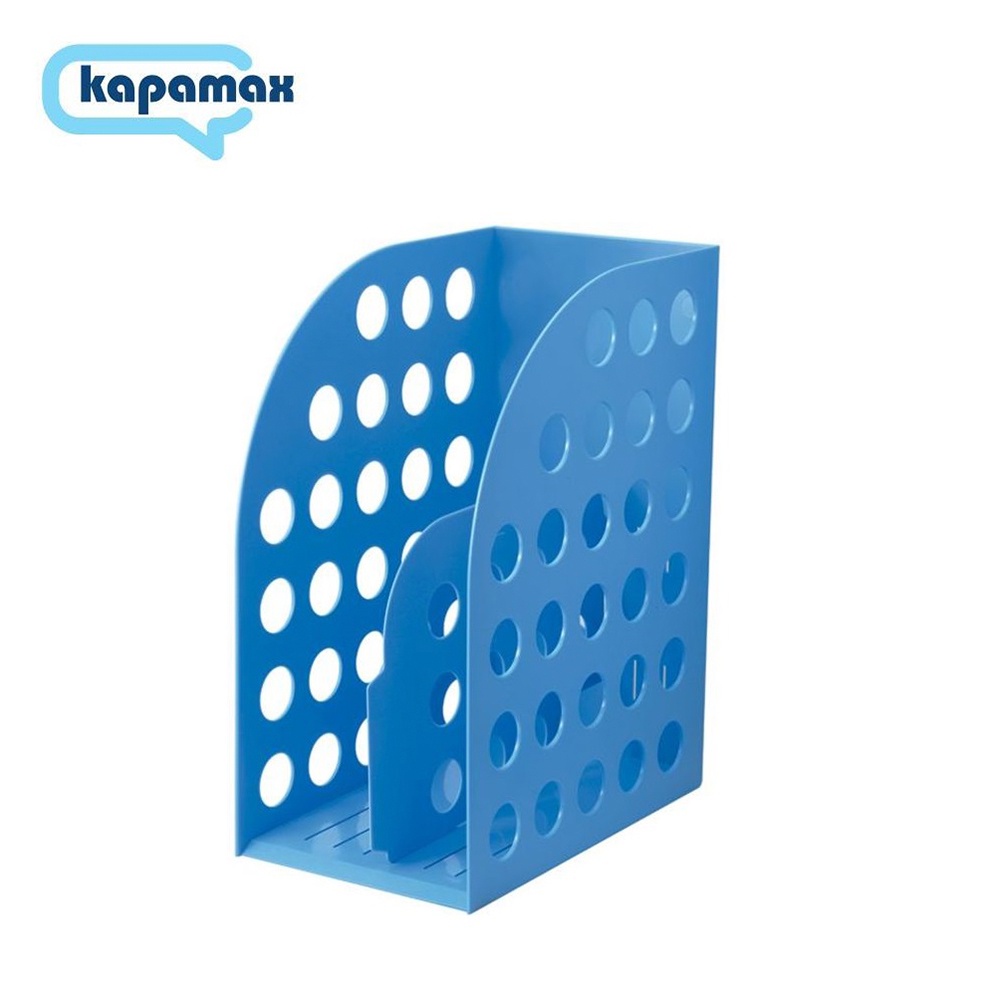 *需預訂【KAPAMAX】大型雜誌箱-附隔板 /書架(36300)海軍藍, , large