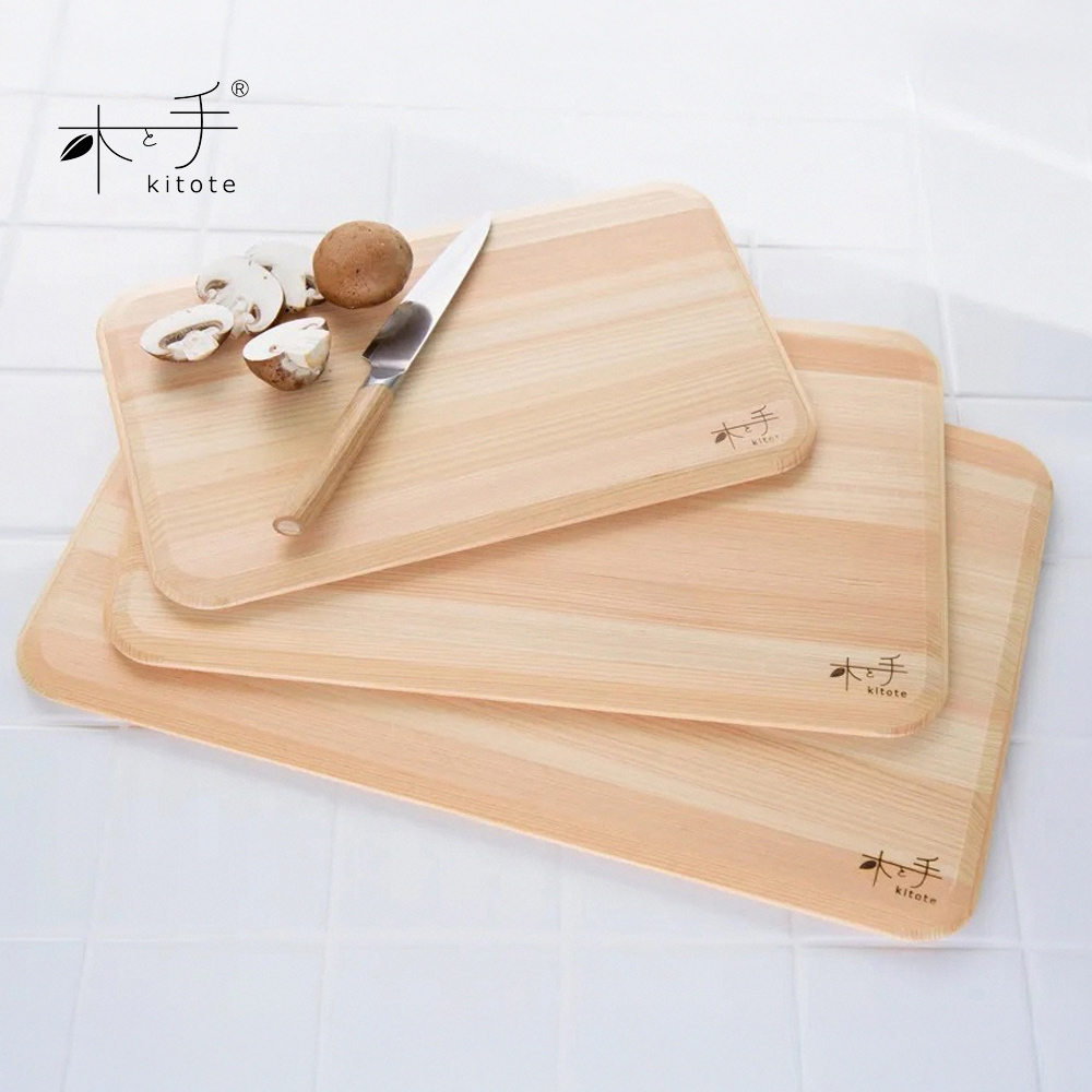 【KITOTE】日本製超輕量檜木砧板39&times;24cm(日本奈良產檜木/可進洗碗機), , large