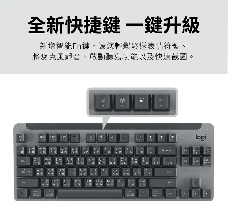 Logitech computer keyboard, , large