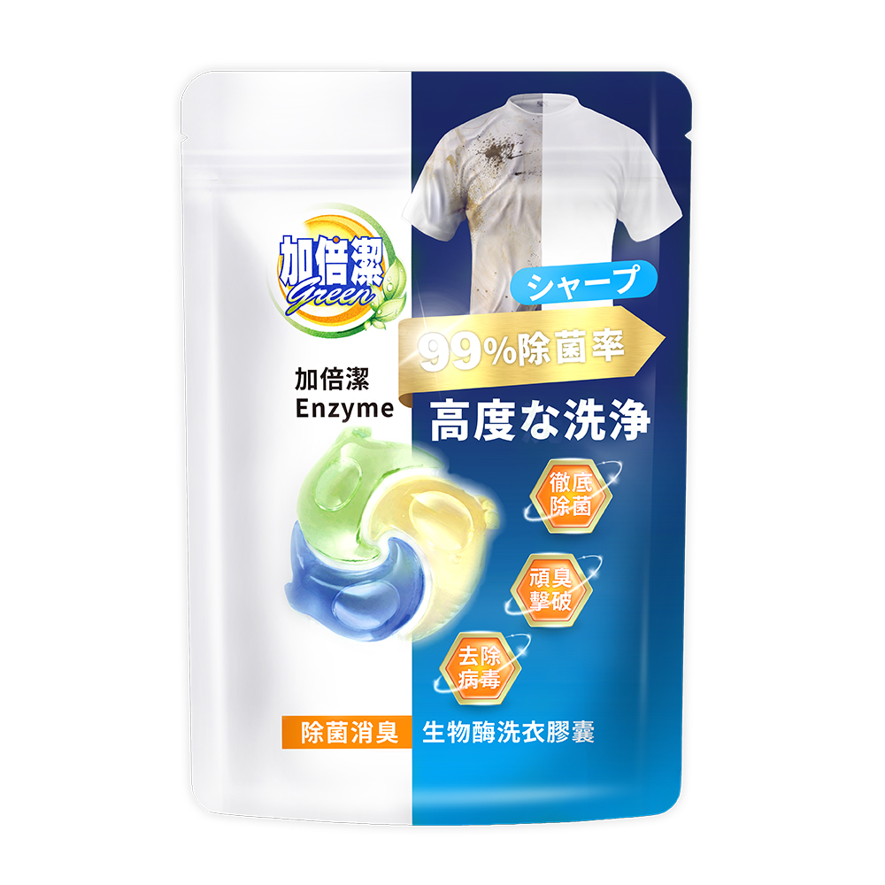 加倍潔除菌生物洗衣膠囊, , large