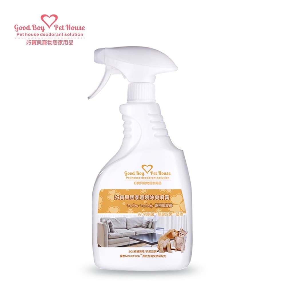 [GBPH好寶貝] 居家環境除臭噴霧 &ndash; 哈密瓜旋律 500ml, , large