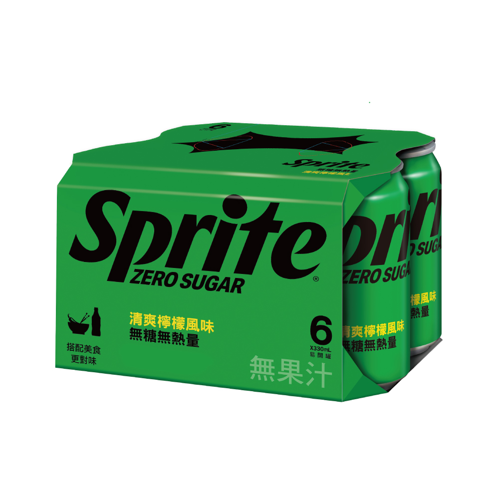 Sprite Zero Sugar 330ml , , large