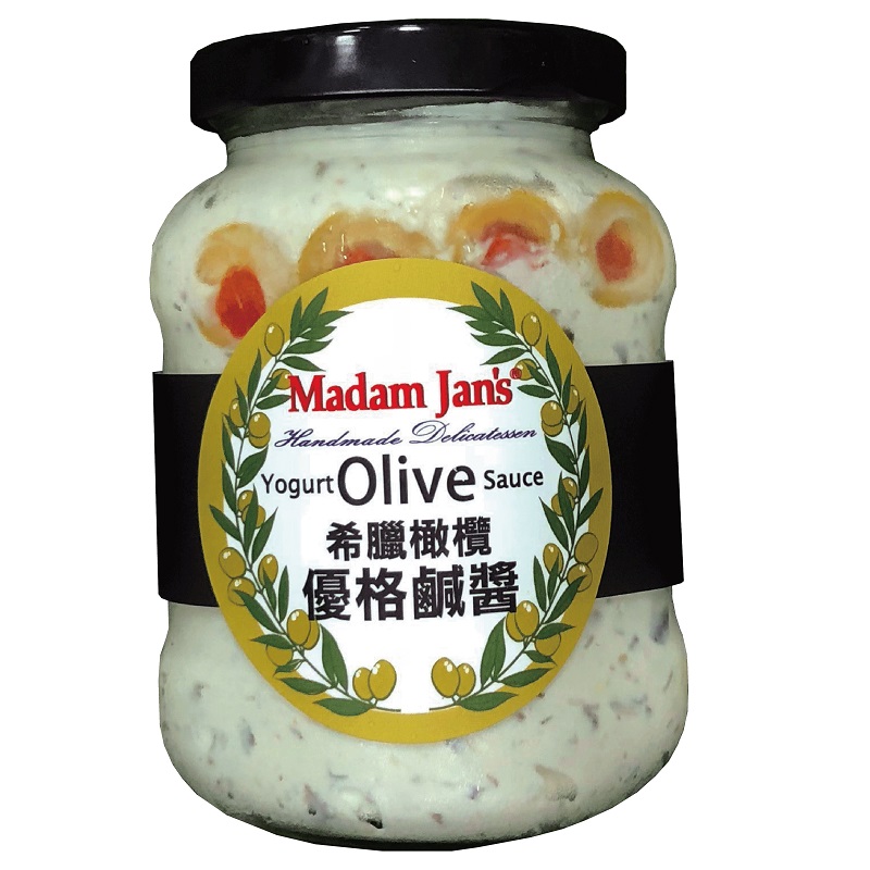[茉莉芝]西班牙橄欖希臘優格鹹醬 - 210g, , large