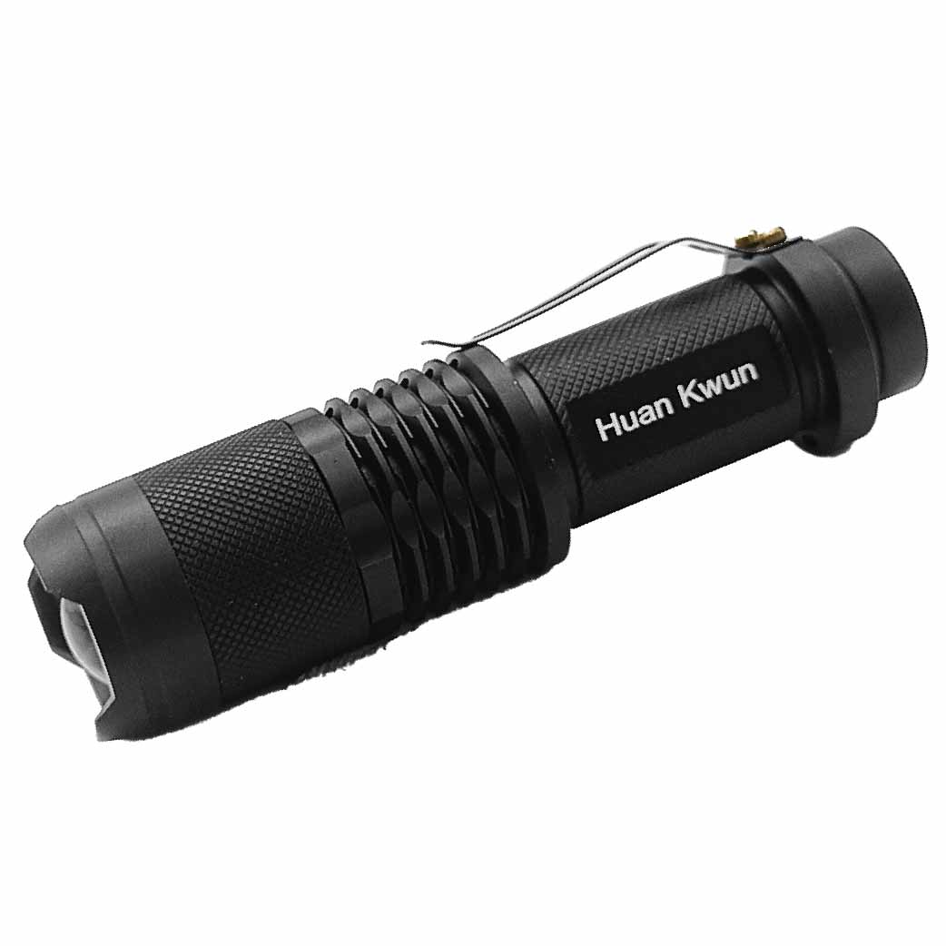 鉅玉經典｜25W 伸縮調焦 LED手電筒 18650 工作燈 探照燈 露營燈 腳踏車燈伸縮調焦 五段光 HK-2158, , large
