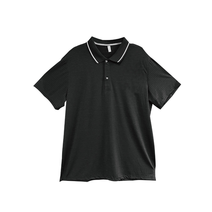 涼感線條短袖POLO衫FQ2-8801, , large