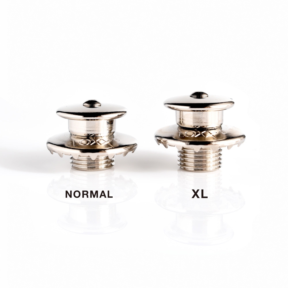 LOXX E-NICKEL-XL 安全背帶扣 鍍鉻銀色 (厚背帶款)【敦煌樂器】, , large