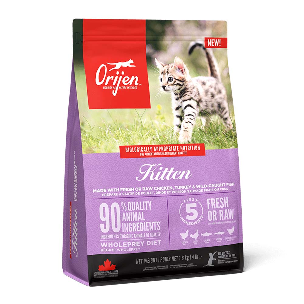 【Orijen 歐睿健】無穀貓飼料1.8Kg-鮮雞幼貓, , large