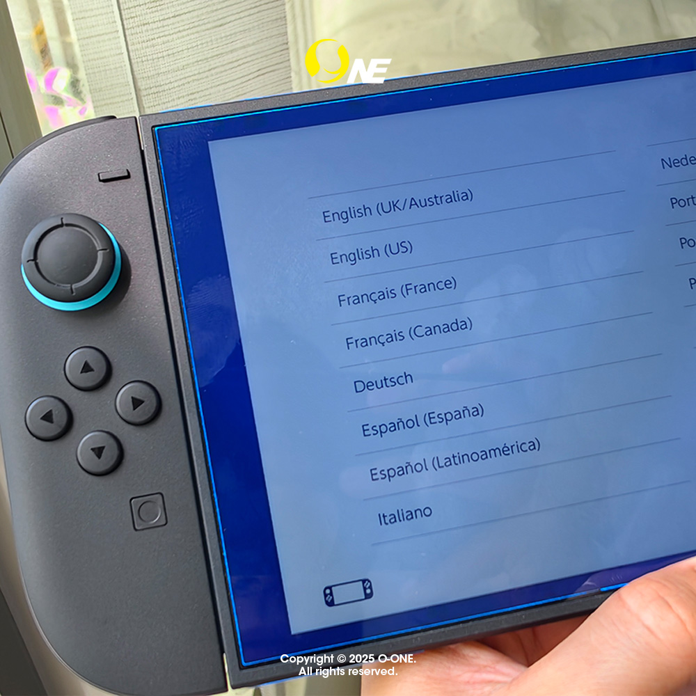 【O-ONE】【BigScreen PRO III&ndash;EyeCare Edition】Screen Protector for Nintendo Switch 2 Upgraded Design Ultra-Thin & Impact-Resistant Blue Light Blocking, , large