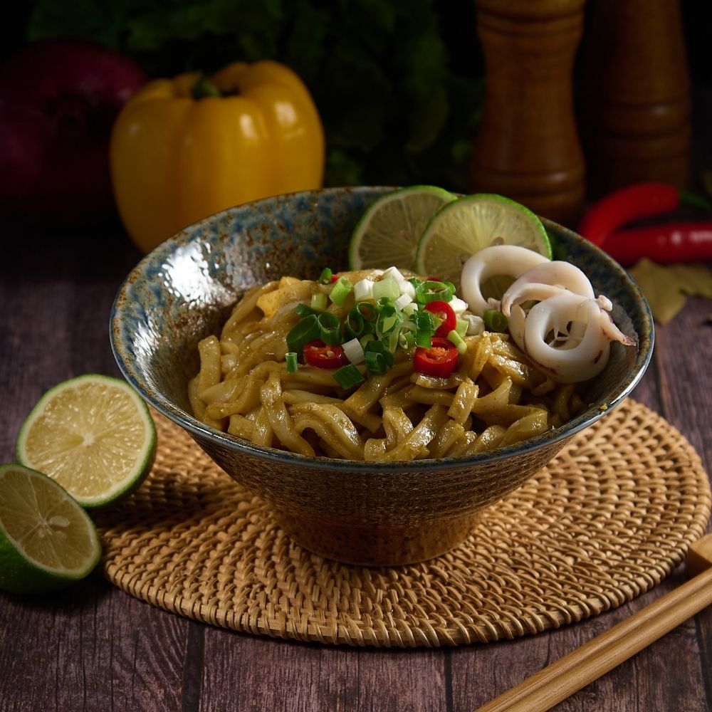 【紅豆食府】綠咖哩風味河粉  I 個人獨享  I 異國風味  I 米粄條   240g/包, , large