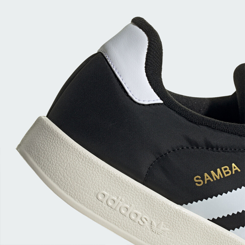 Adidas Samba Home W [IE1434] 男女 休閒鞋 麵包鞋 舒適 百搭 尼龍 黑 白, , large