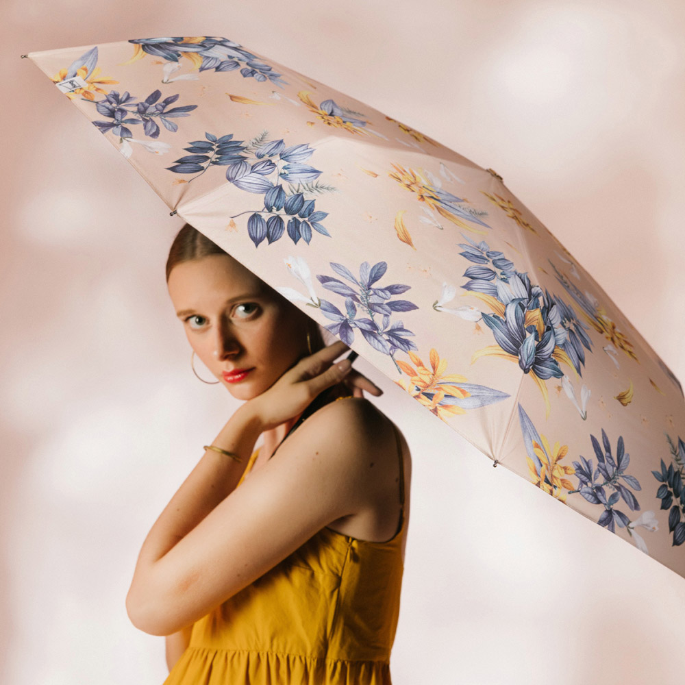 【boy】Sun Shade UV Protection Umbrella-Golden Bouquet, , large