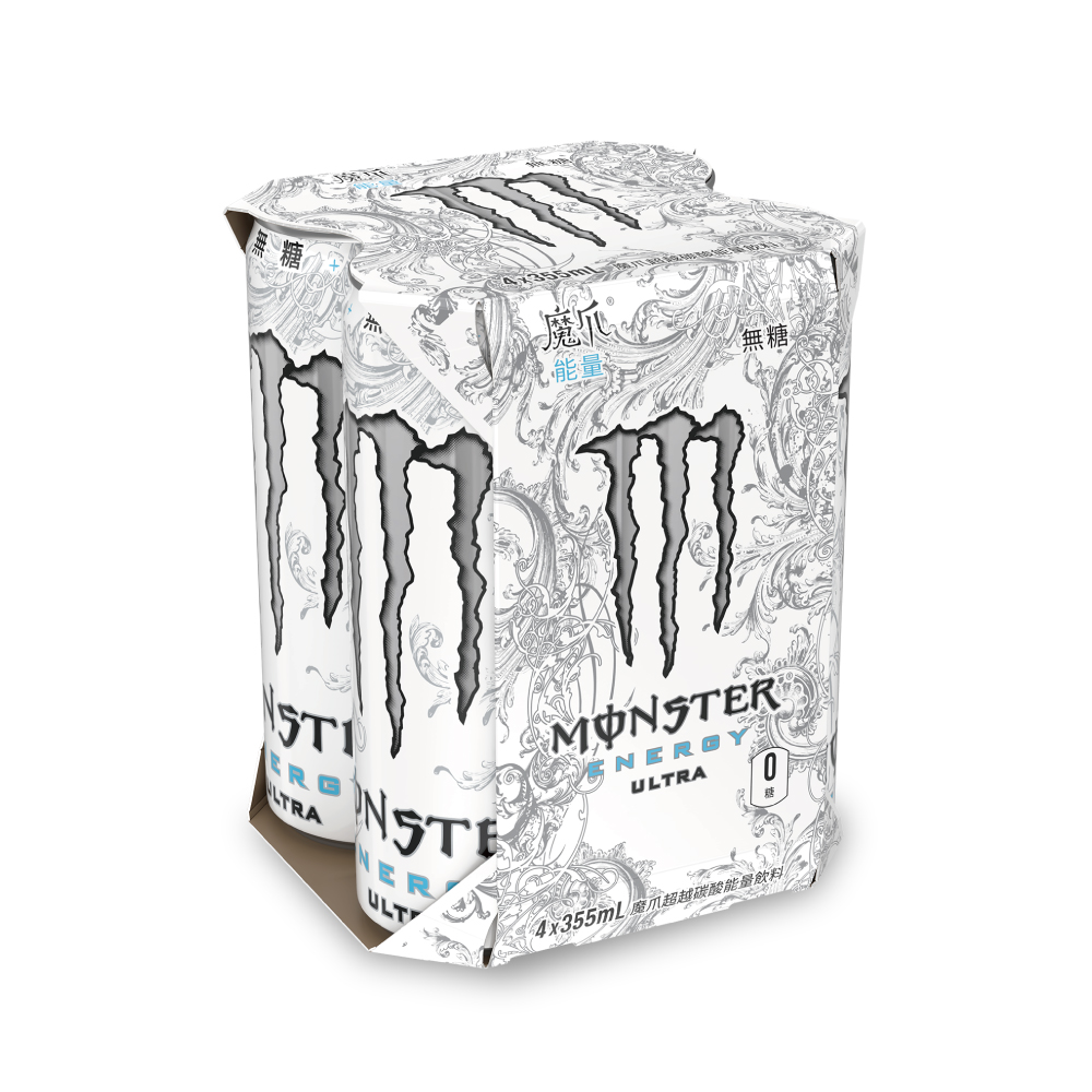 Monster Ultra White Energy drink 355ml , , large