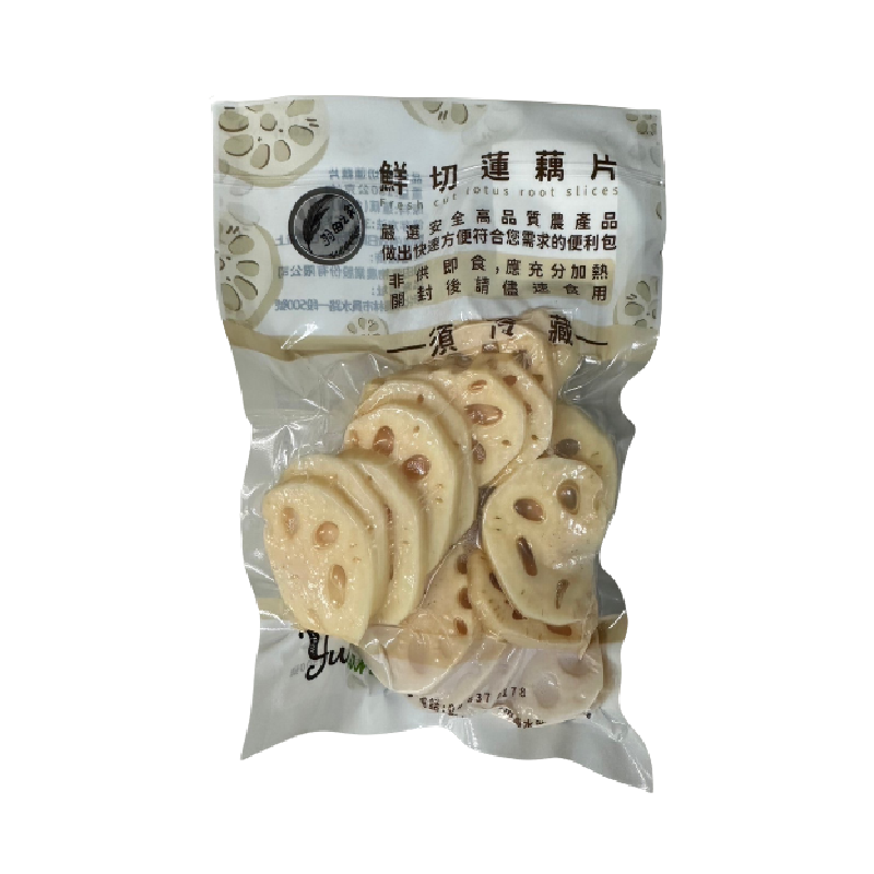 台灣鮮切履歷蓮藕180g/袋, , large