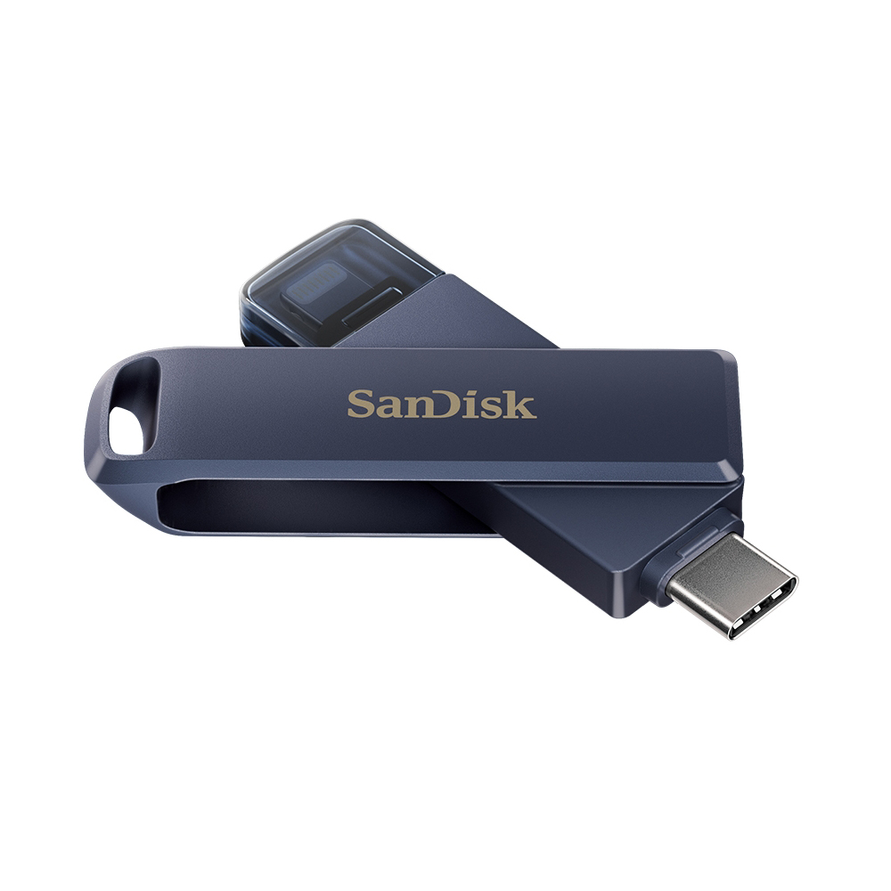 【SanDisk】Phone Drive 128G 旋轉 OTG USB 3.2 蘋果 Type-C 隨身碟, , large