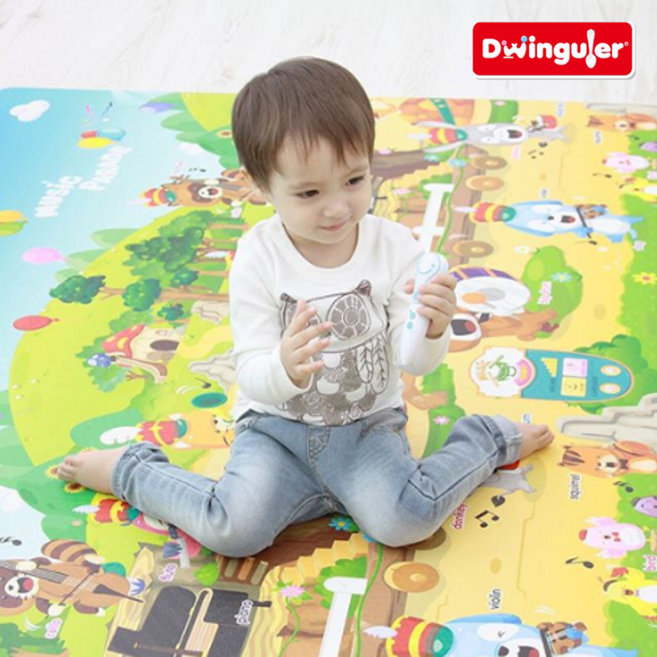 【Dwinguler康樂】遊戲墊─點讀音樂大遊行(230x140x1.5cm) 附贈點讀筆乙支, , large