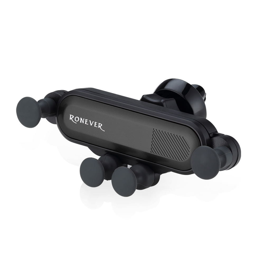 [RONEVER] 車用冷氣孔手機支架 PD015 黑, , large