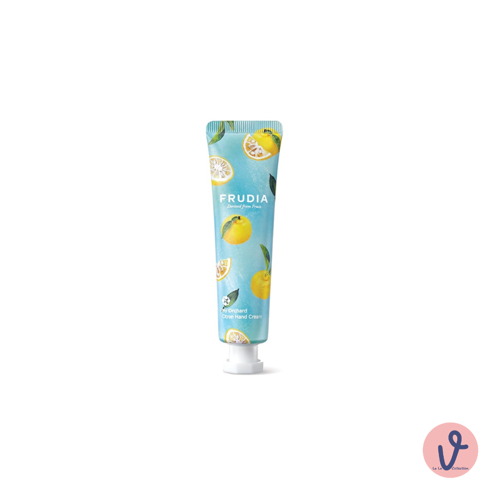 [LaLa V]韓國FRUDIA 水果鮮榨高效保濕護手霜 香水檸檬 30g, , large