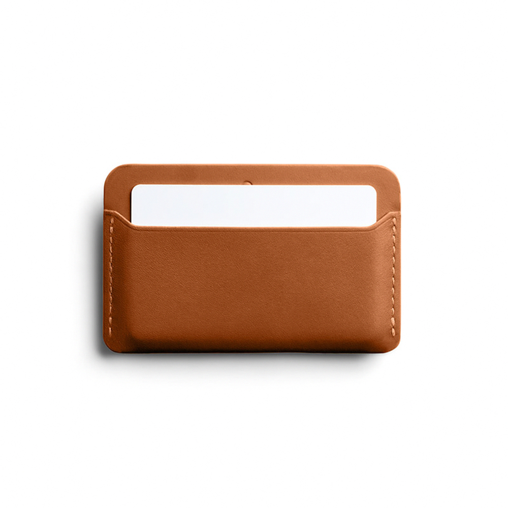 Bellroy Card Slip RFID防盜保護 皮革票卡夾 信用卡夾 名片夾 錢包 禮物 送禮 推薦(焦糖棕), , large
