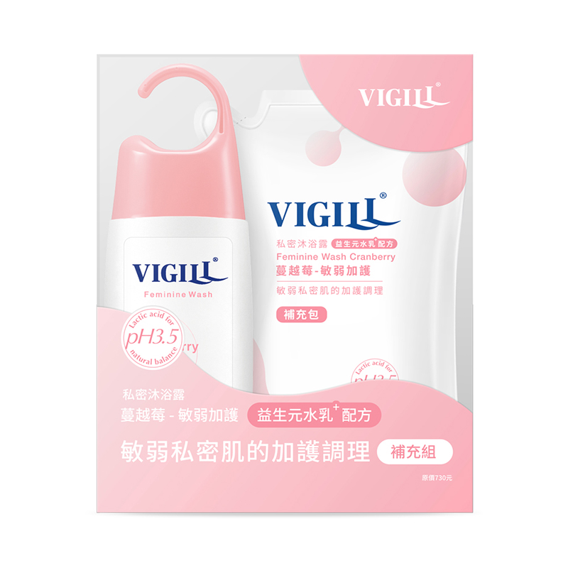 婦潔私密守護沐浴露補充組蔓越莓, , large