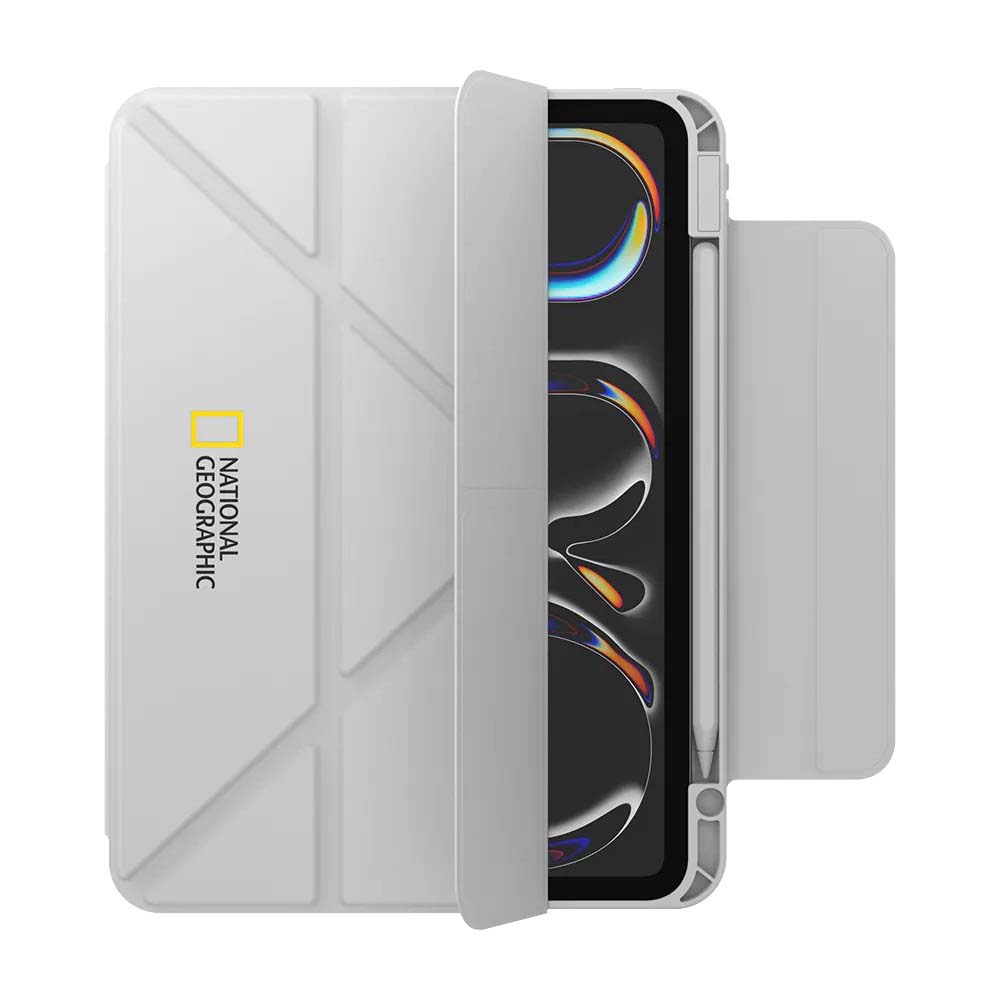 【山水之寶】National Geographic 國家地理 iPad Pro 11吋 M4/M5（2024/2025版） FlexStand可拆蓋帶筆槽保護殼 原廠公司貨, , large