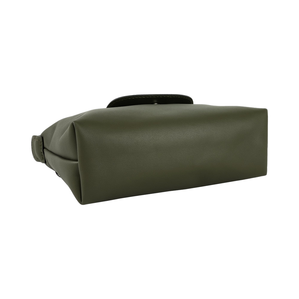 LONGCHAMP Le Pliage Xtra XS 小牛皮迷你二用包(冷杉綠色), , large