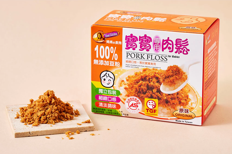 [ 媽媽的廚房 ] 寶寶專用肉鬆 (原味) 156克 * 12 盒 ( 一箱 ), , large