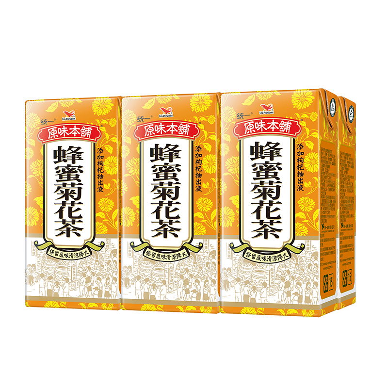 原味本舖蜂蜜菊花茶 375ml, , large