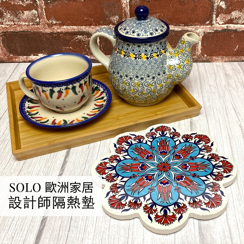 【SOLO歐洲家居】設計師隔熱墊 土耳其隔熱墊 陶瓷鍋墊 耐熱鍋墊 鍋墊 杯墊 16, , large