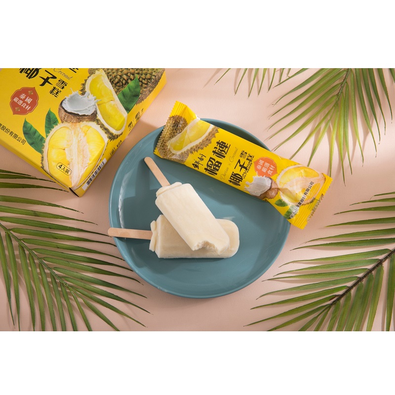 durian popsicle (coconut milk formula), , large