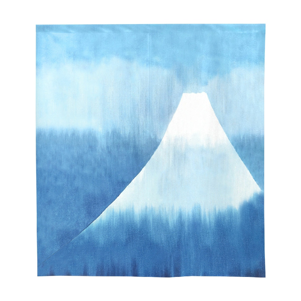日本製【コスモ】中門簾《寧靜富士山》, , large