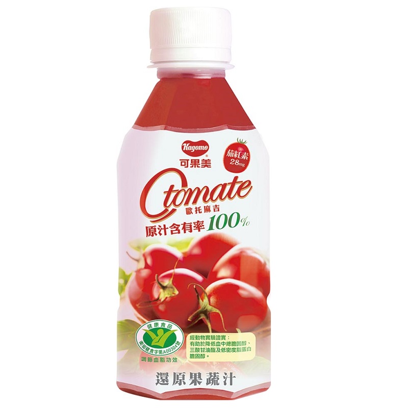 可果美100蕃茄檸檬汁280ml, , large