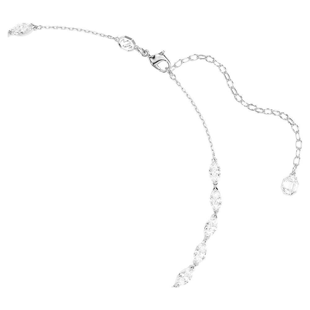 SWAROVSKI 施華洛世奇Vienna Y字形天鵝羽毛鋯石項鍊 送禮 禮物 推薦(5749265), , large
