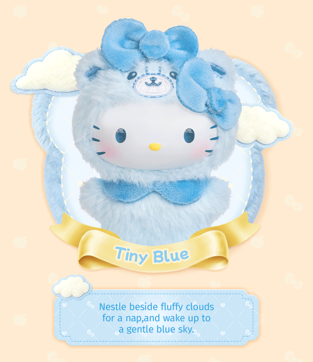 【際洋文化】Hello Kitty款小熊圖冊系列毛絨捏捏樂Mini, , large