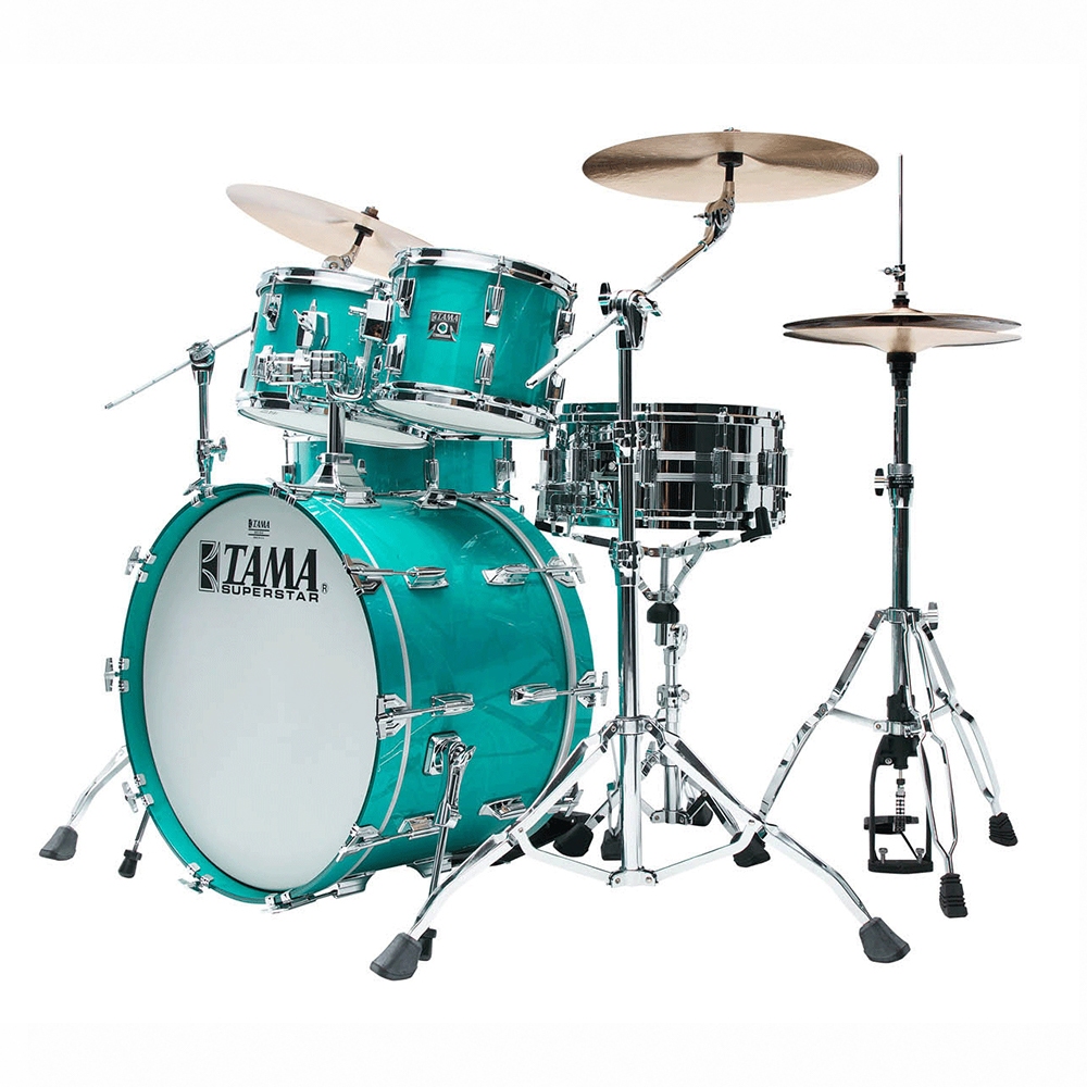 TAMA 50th SU42RS-AQM Superstar Reissue 50週年限量鼓組 藍色【敦煌樂器】, , large