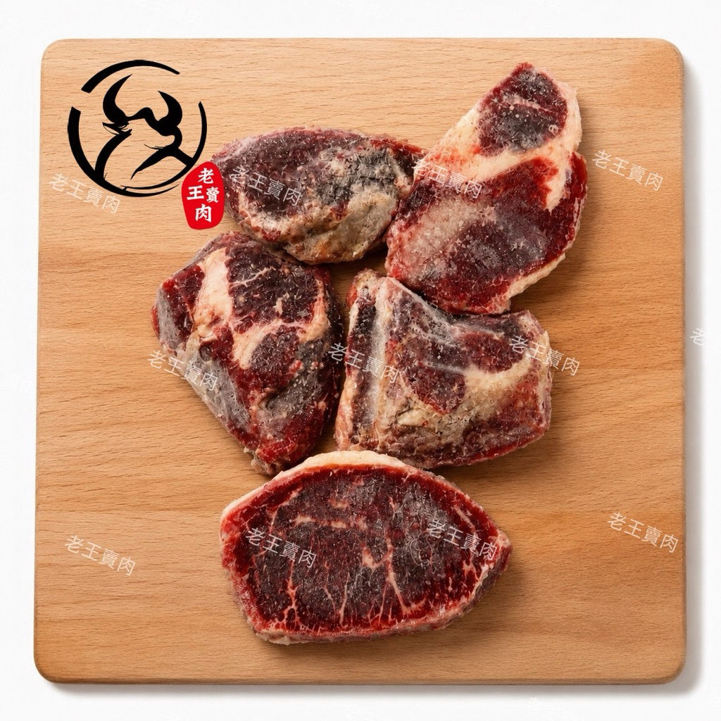 【老王賣肉】NG牛排 惜福天然原肉 牛排  板腱牛排邊角料 頭尾段 冷凍牛肉 牛肉  寵物鮮食, , large