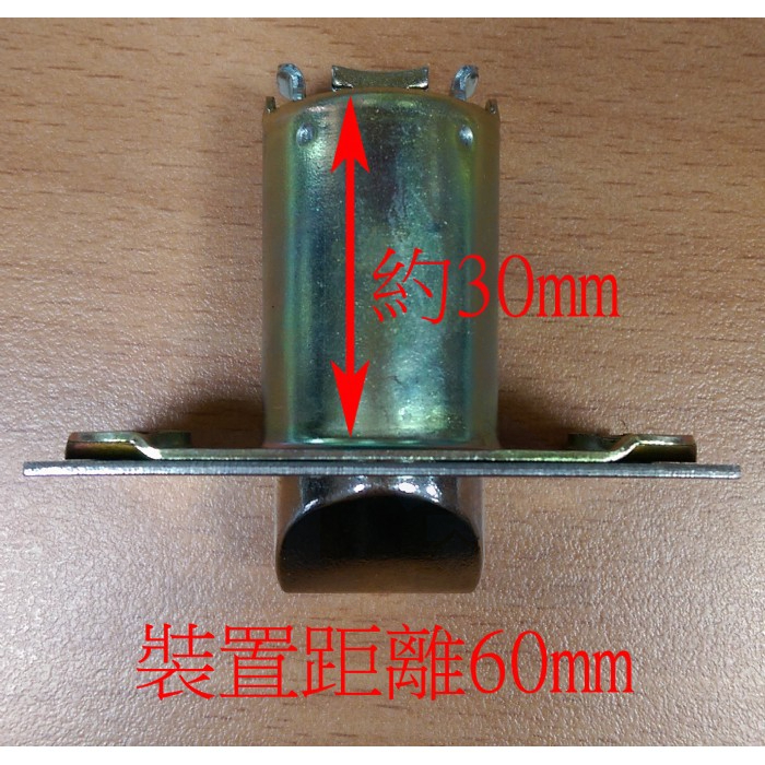 喇叭鎖 加安牌 台灣製 門鎖 不銹鋼磨砂色 C3650 倉庫鎖 一般鎖匙, , large