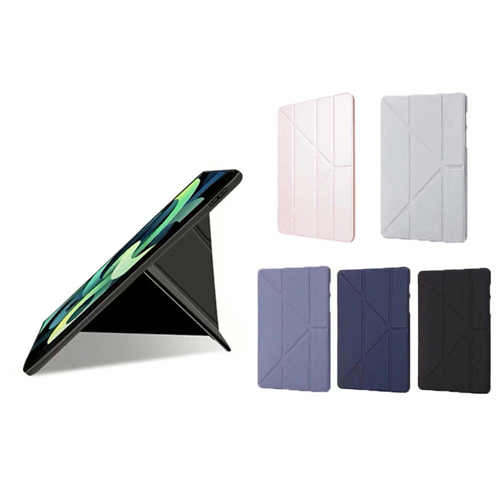 【山水之寶】iPad Pro 11吋 M4/M5（2024/2025版）保護套 平板三角折＋Y折二合一彈性皮套, , large