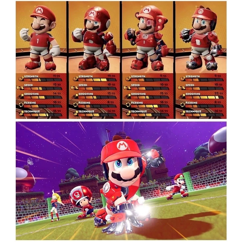 【 任天堂 Switch NS 】《 瑪利歐 激戰前鋒足球戰鬥聯賽 》中文版 遊戲片, , large