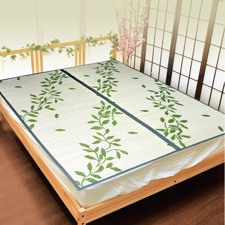 【多利寶寢具】VICTORIA 天然藺草涼蓆加厚加密-雙人(花色隨機出貨), , large