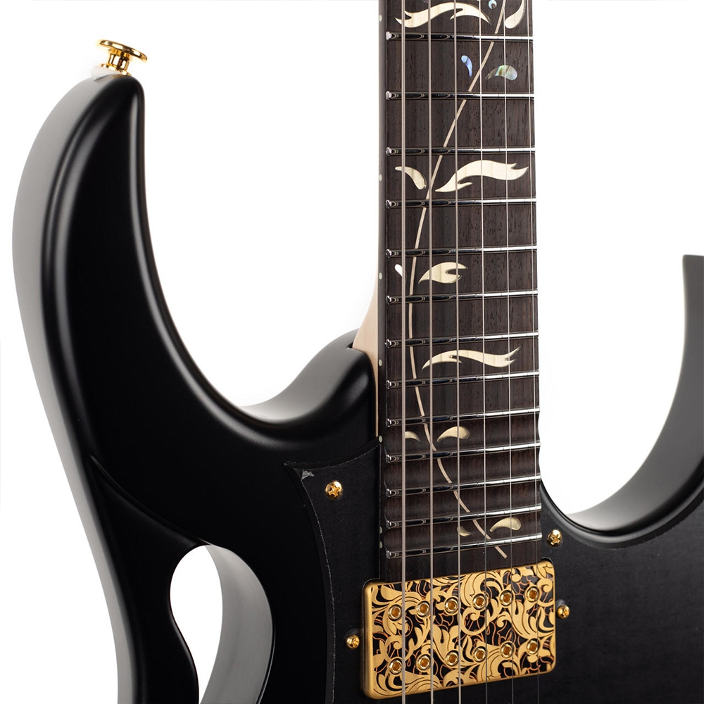 Ibanez PIA3761-XB STEVE VAI 代言款電吉他 黑金色【敦煌樂器】, , large