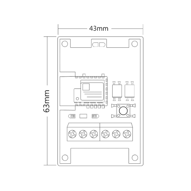 昌運監視器 DJS-SRC01 訊號回傳控制器 可透過APP設定 控制無電源通斷訊號, , large